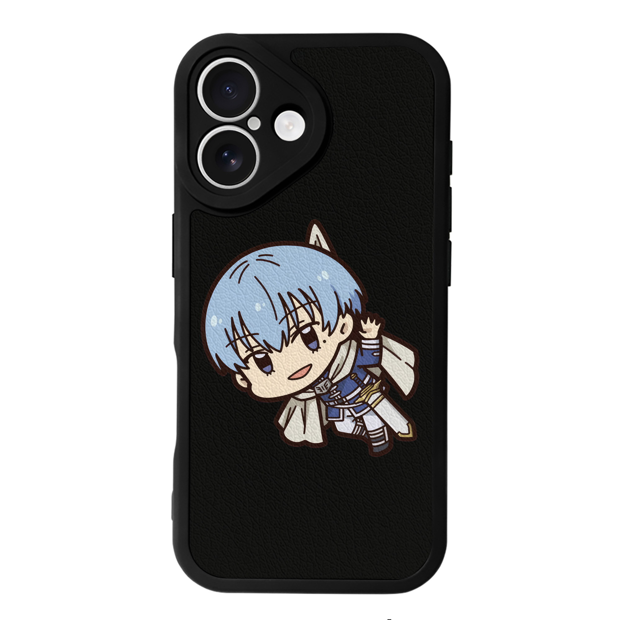 （画像用） 葬送のフリーレン Frieren 【iPhone 16シリーズ対応】シリコンスマホケース（レザー調） 材質：シリコン